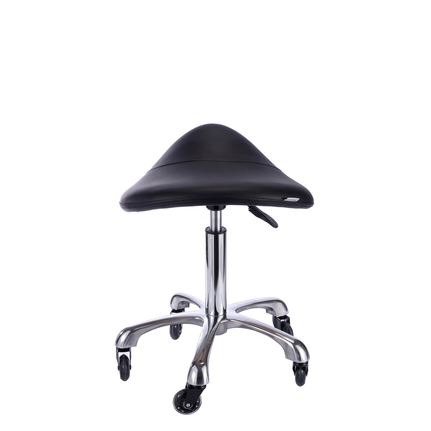 Spa Numa SADDLE Stool with Metal Base - 1022A - Black