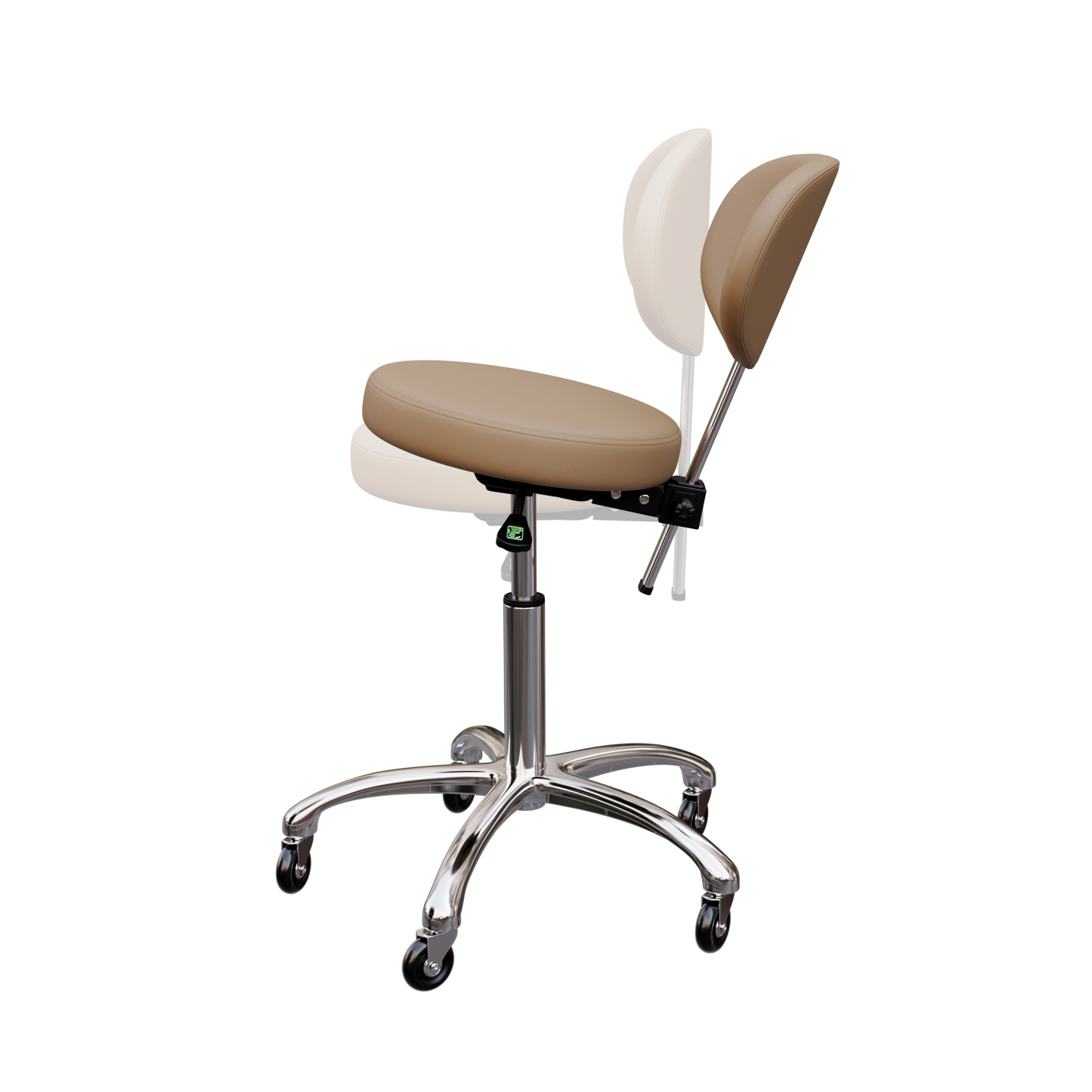 Spa Numa MIA Flat Stool with Flat Backrest - 1025C - Sand