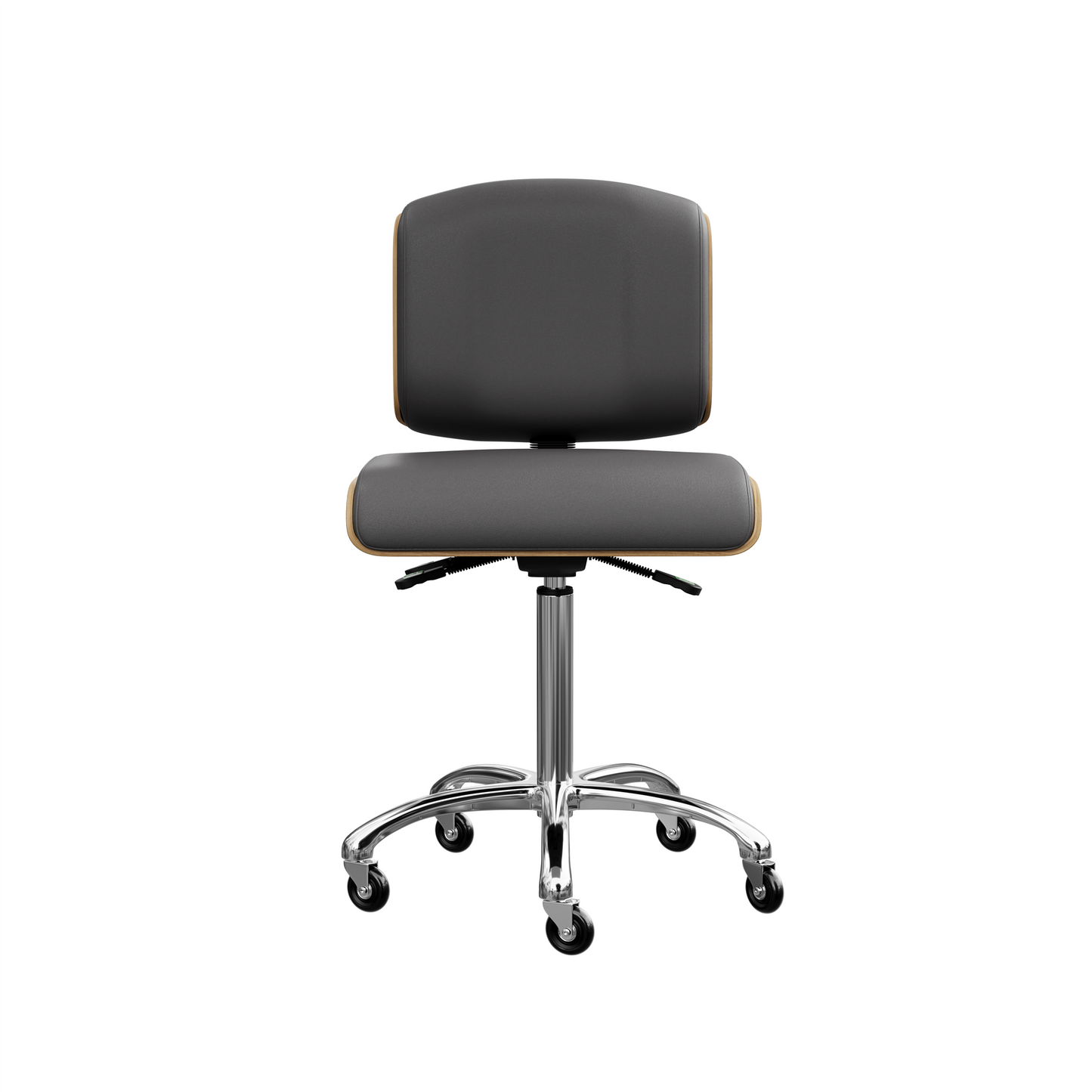 Spa Numa BENTLEY Luxury Beauty Esthetician Stool - 1071 - Gray