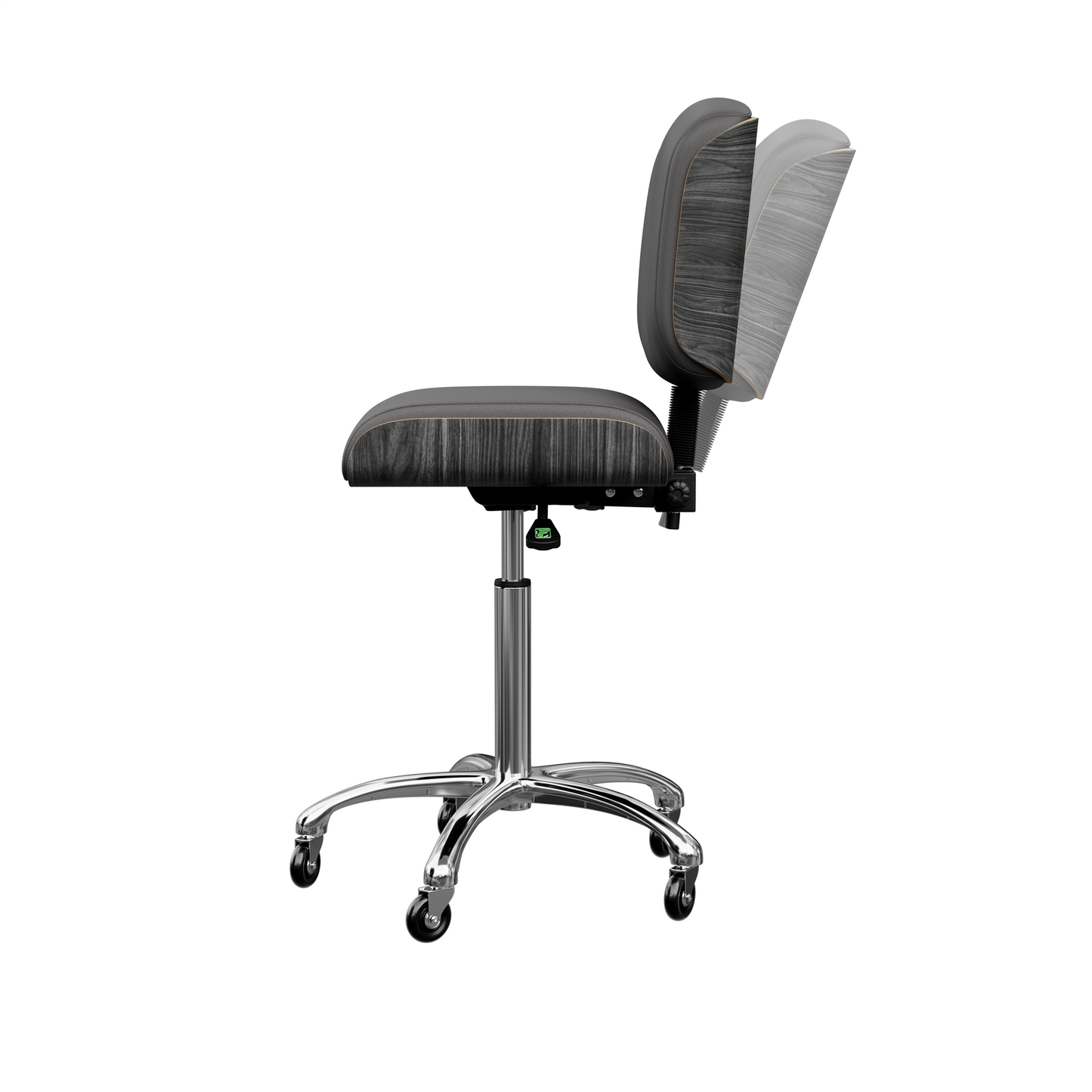 Spa Numa BENTLEY Luxury Beauty Esthetician Stool - 1071 - Gray