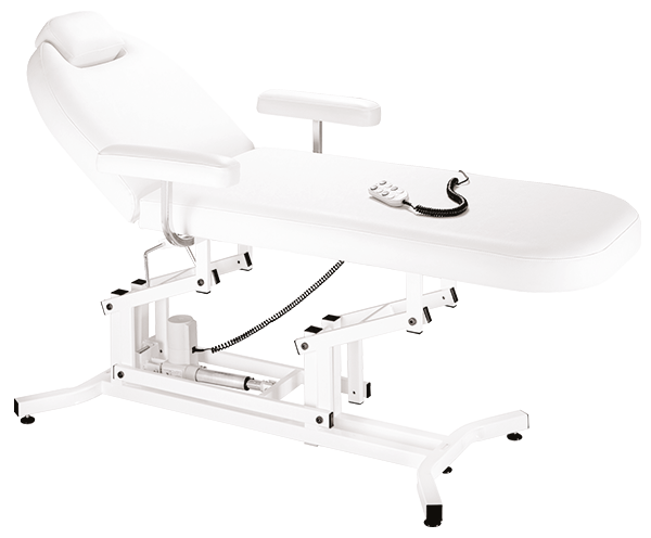 Professional facial bed with hydraulic base – Equipro 20210