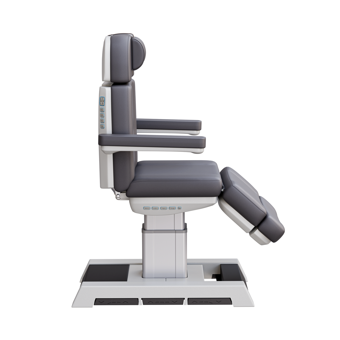 Spa Numa NEW MEDICI Heavy Duty Medical Grade Pedestal 4-Motor Treatment Chair - 2218BN - Gray