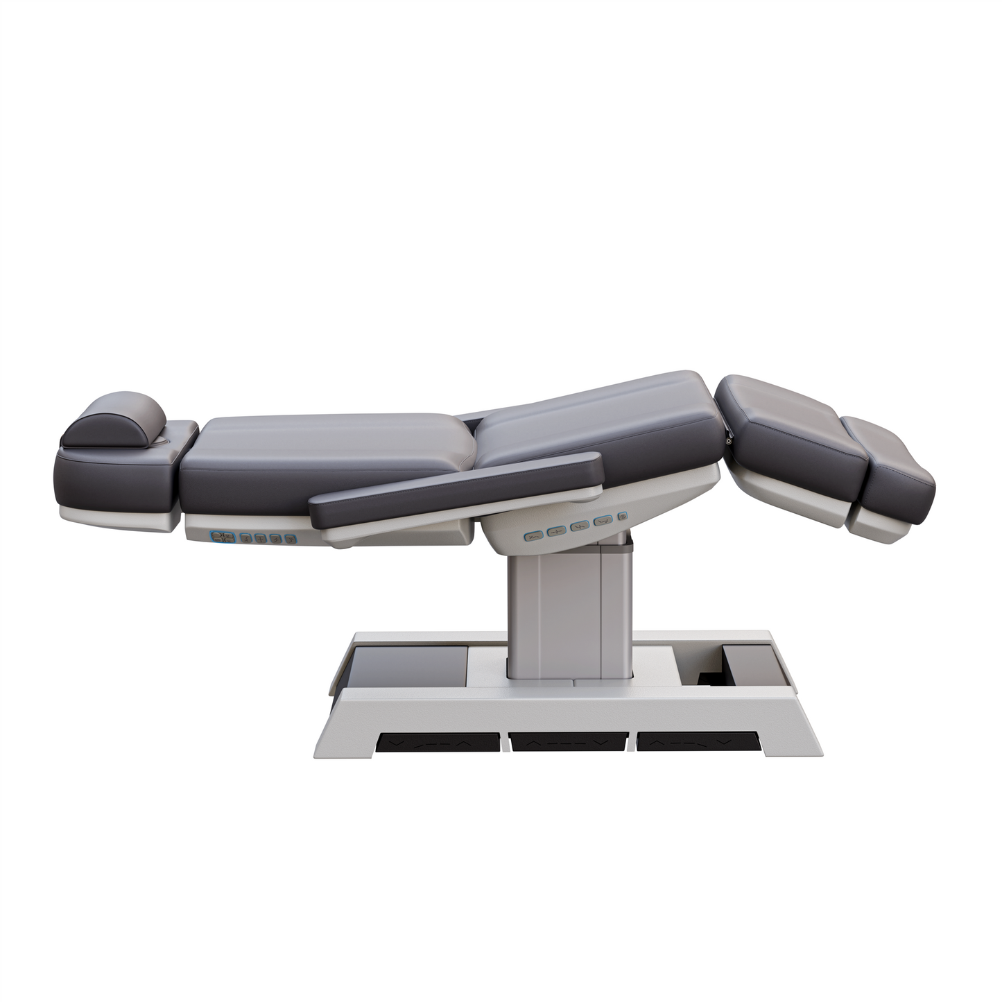 Spa Numa NEW MEDICI Heavy Duty Medical Grade Pedestal 4-Motor Treatment Chair - 2218BN - Gray
