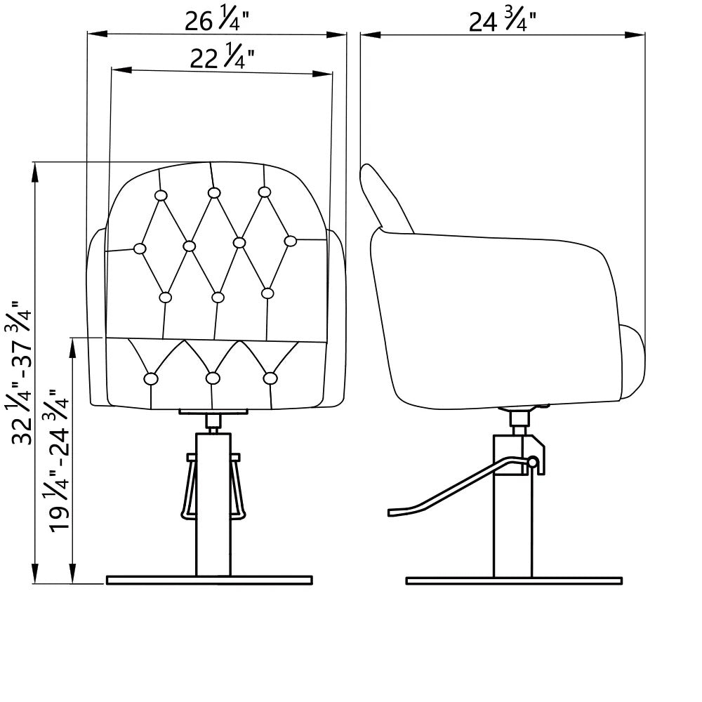 DIIR Yumme Styling Chair - DIIR-1816