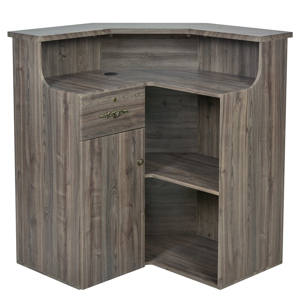 DIIR Valencia LED Reception Desk - Combination - DIIR-4516