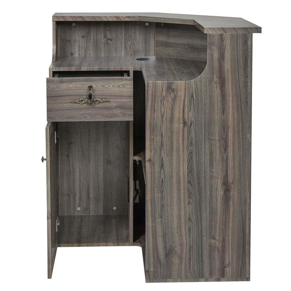 DIIR Valencia LED Reception Desk - Combination - DIIR-4516