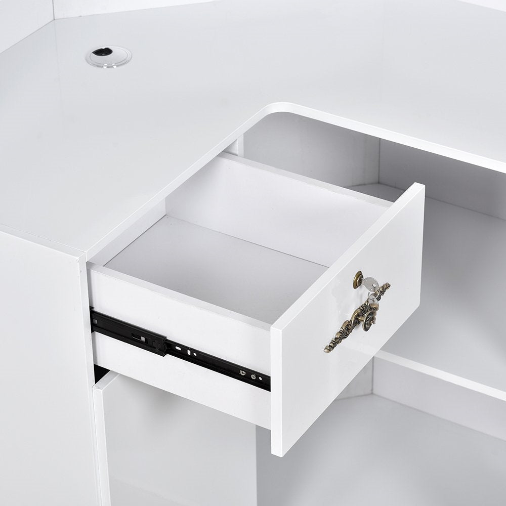 DIIR Valencia LED Reception Desk - Combination - DIIR-4516