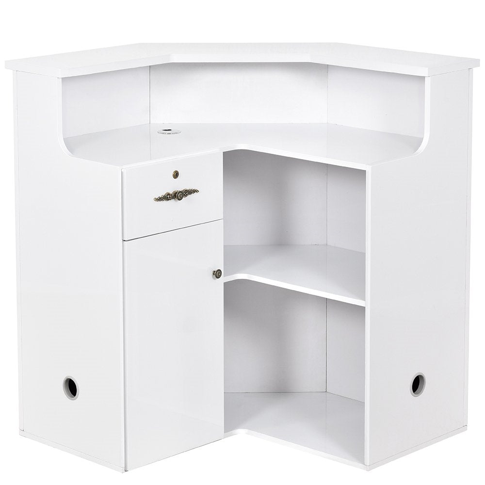 DIIR Valencia LED Reception Desk - Combination - DIIR-4516