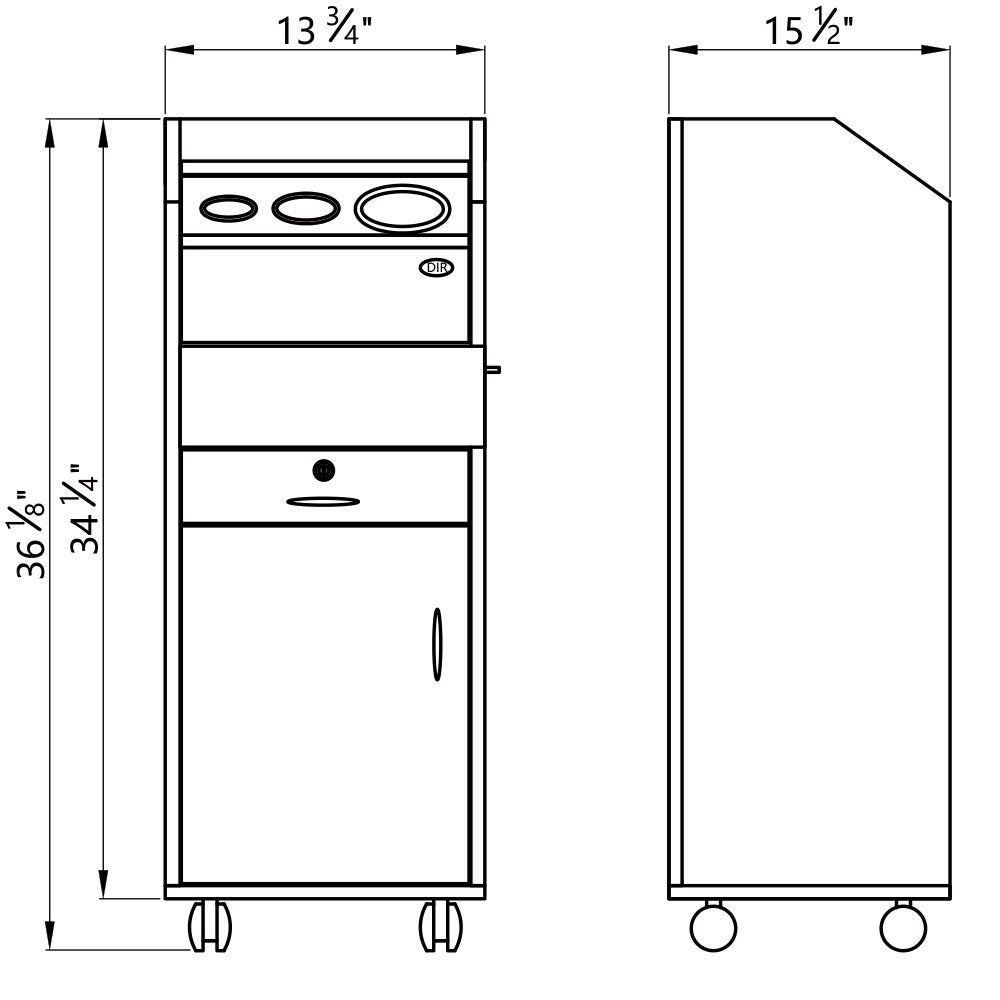 DIIR Trolley Cart - DIIR-5107