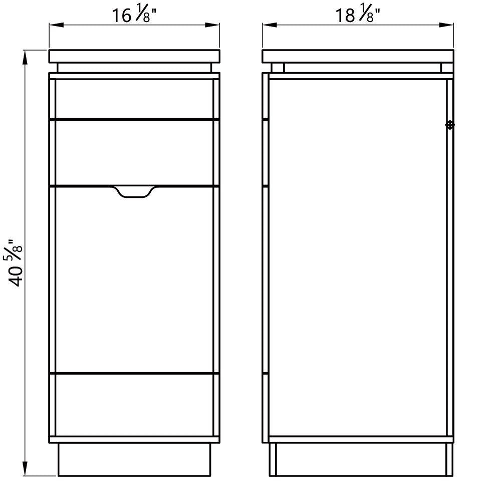 DIIR Roma Trolley Cart - DIIR-5312