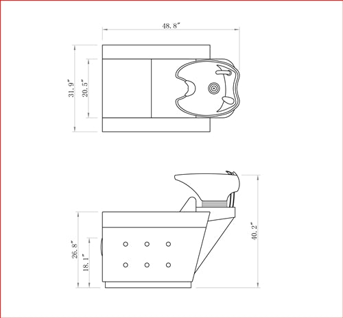 DIIR Ron Massage Backwash Unit - DIIR-7067