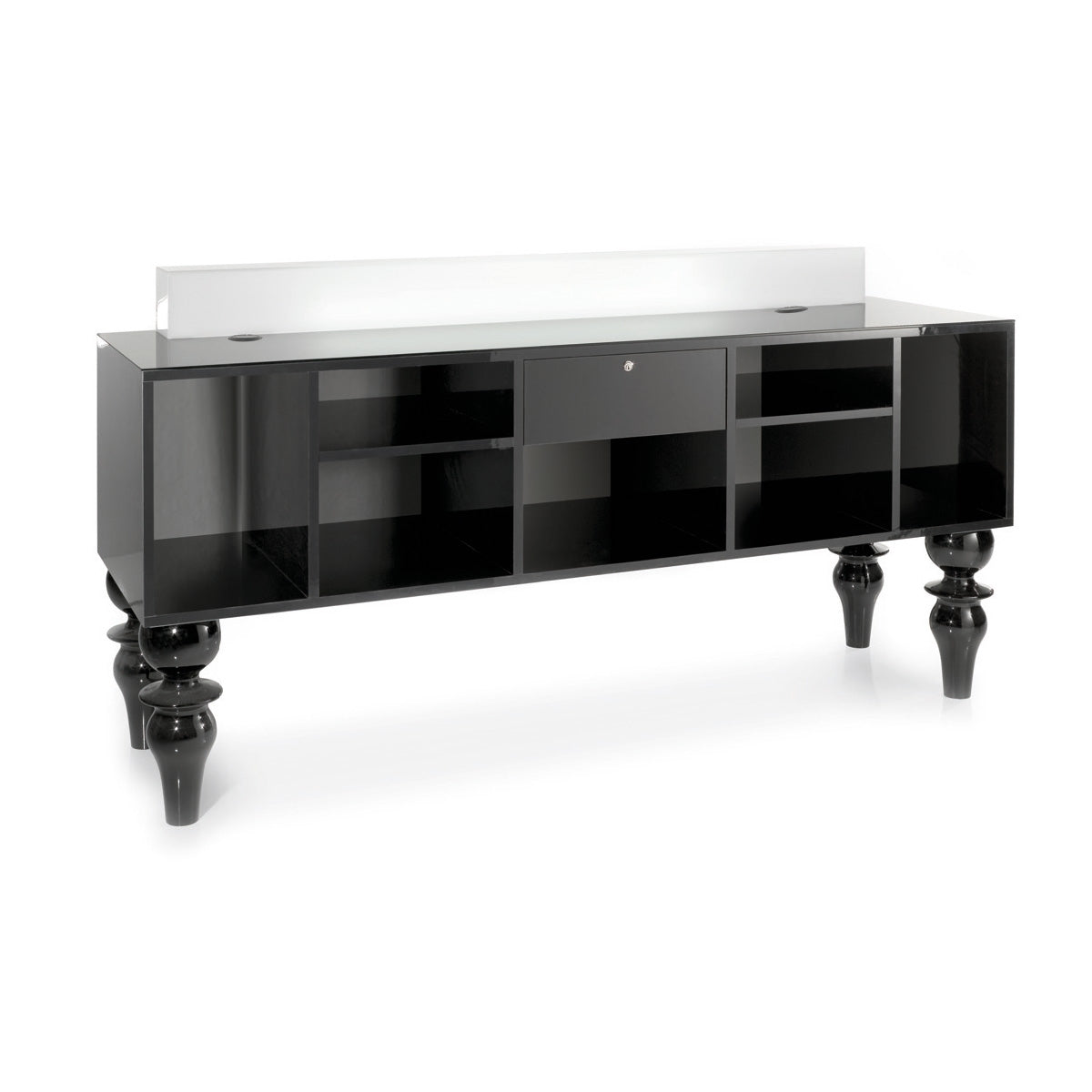 Midnight Desk Reception Desk by Gamma & Bross Spa