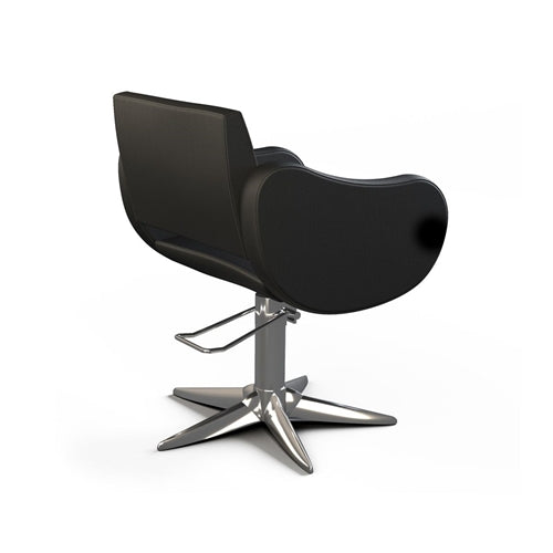 Professional hair salon chair with lockable hydraulic pump by Gamma & Bross