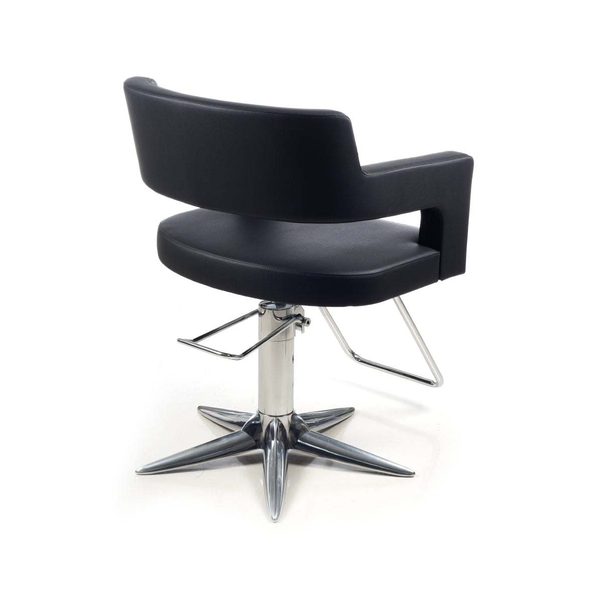 Ergonomic black styling chair Creusa Parrot base Gamma & Bross