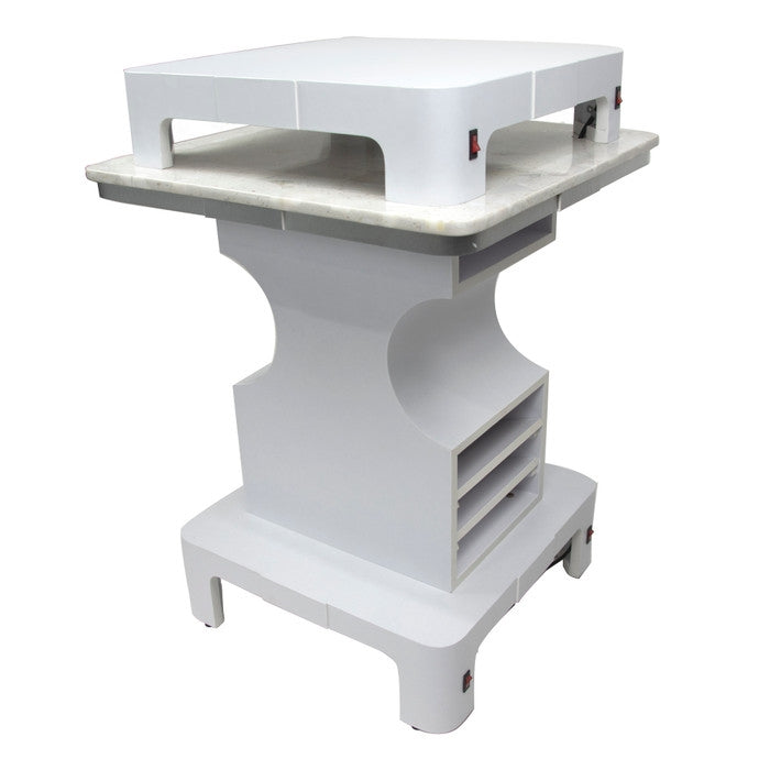 AYC Sonoma Square Nail Dryer Table - JAT-NDRY-322-KIT
