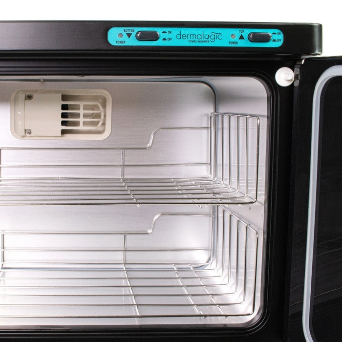AYC Double-Door Dermalogic Stainless Towel Warmer 45L - KDA-TWAPP-45