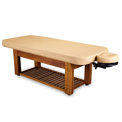 Living Earth Crafts Napa La Merâ„¢ Spa and Salon Table with Teak Base