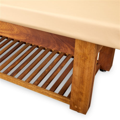 Living Earth Crafts Napa La Merâ„¢ Spa and Salon Table with Teak Base