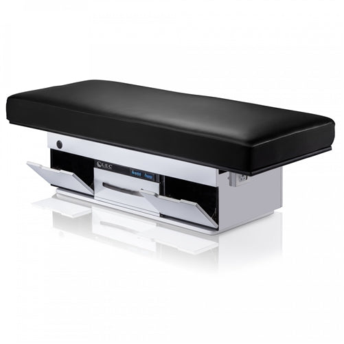 Living Earth Crafts Century Cityâ„¢ Dual-Pedestal Low-Range Treatment Table with Digital Warming Drawer