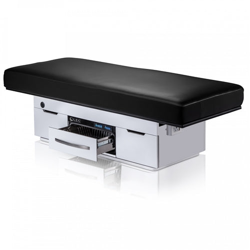 Living Earth Crafts Century Cityâ„¢ Dual-Pedestal Low-Range Treatment Table with Digital Warming Drawer