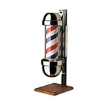 William Marvy Barber Pole on Stand No 410