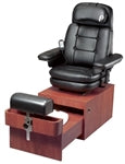 Pibbs PS89 Amalfi Hide Away Pedi Spa w/ Massage and Reclinable