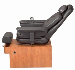 Pibbs PS89 Amalfi Hide Away Pedi Spa w/ Massage and Reclinable