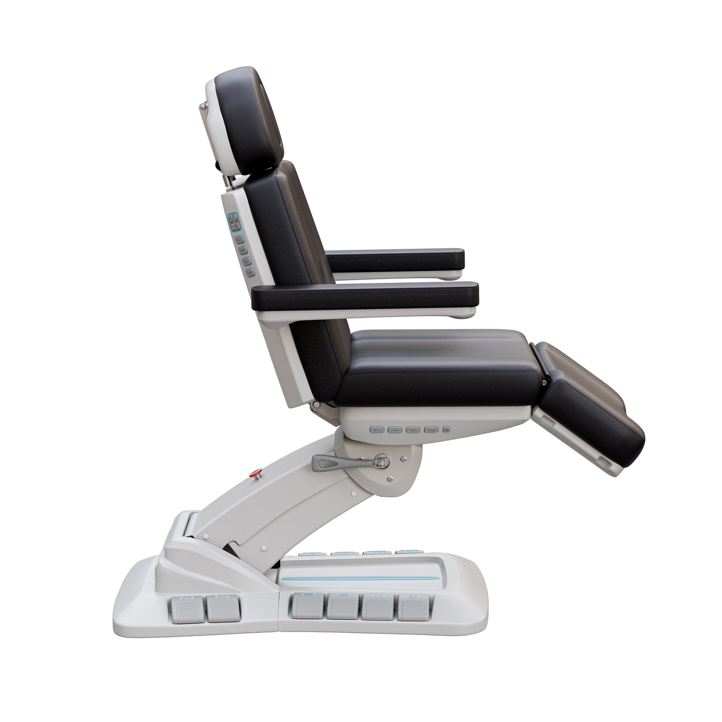 Spa Numa SERENITY DELUXE 4 Motor Electric Treatment Chair for Aesthetic and Medical Procedures – Adjustable Vegan Leather Chair with 240° Rotation, LED Controls, and Handicap Accessible Height
