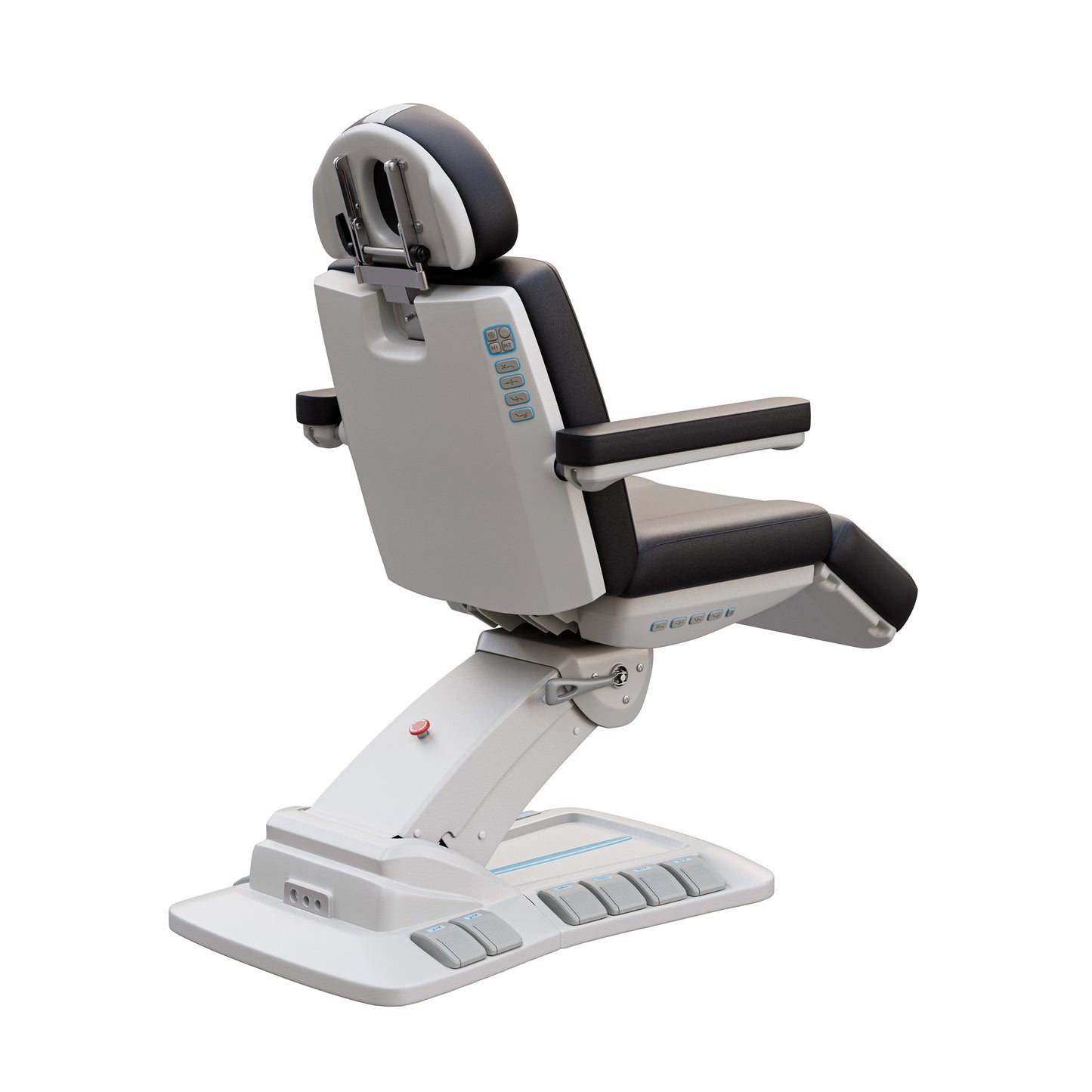 Spa Numa SERENITY DELUXE 4 Motor Electric Treatment Chair for Aesthetic and Medical Procedures – Adjustable Vegan Leather Chair with 240° Rotation, LED Controls, and Handicap Accessible Height