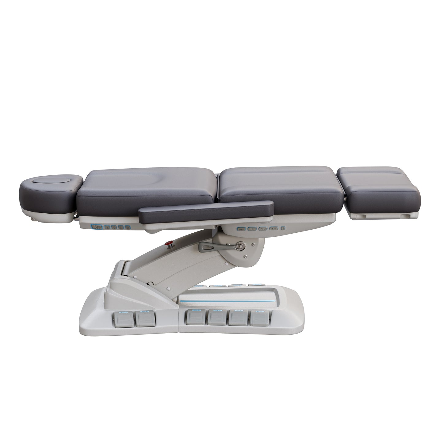 Spa Numa SERENITY DELUXE 4 Motor Electric Treatment Chair with Adjustable Height, Backrest, Leg Rest, and Tilt – Vegan Leather Medical Spa Chair with LED Controls and 240° Rotation