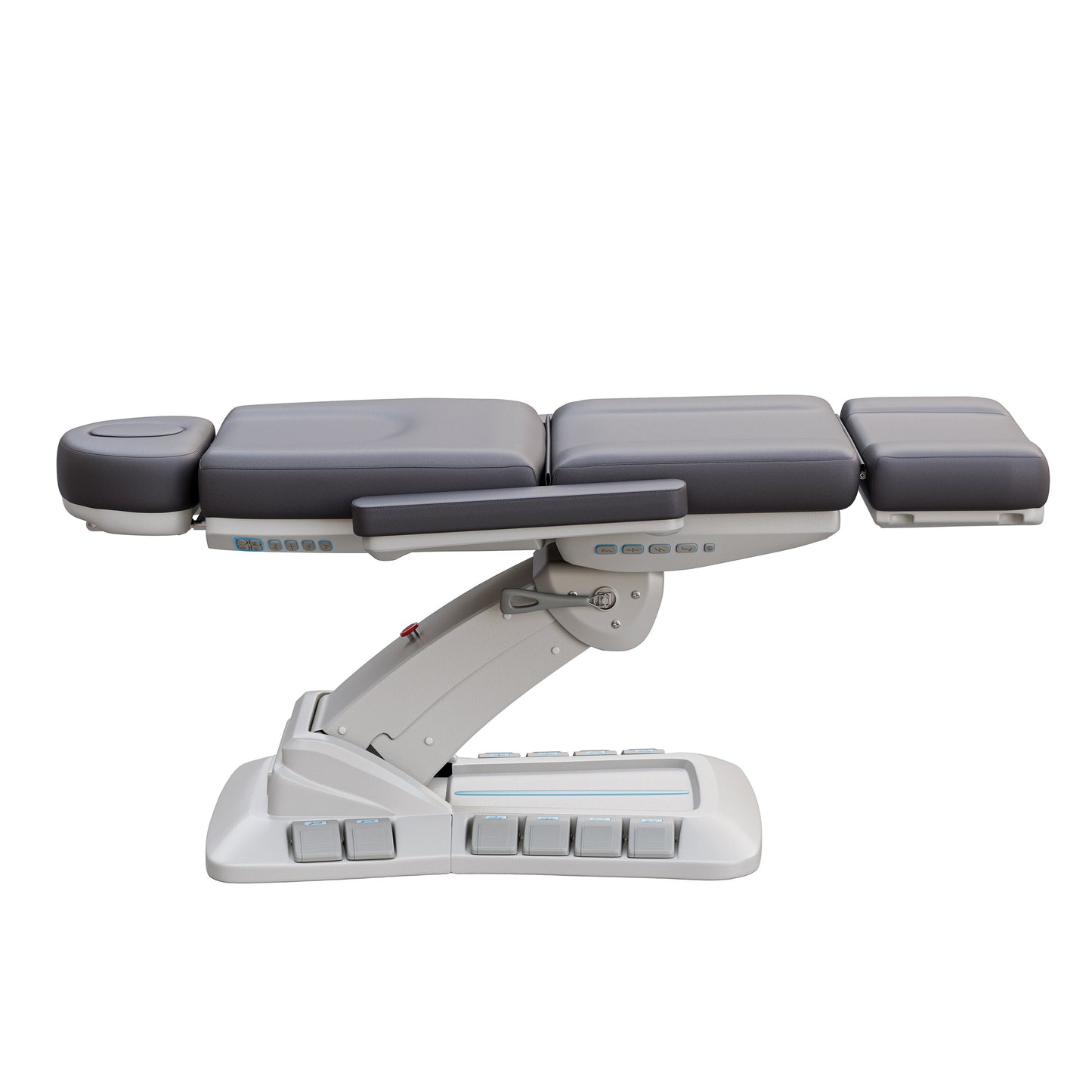 Spa Numa SERENITY DELUXE 4 Motor Electric Treatment Chair with Adjustable Height, Backrest, Leg Rest, and Tilt – Vegan Leather Medical Spa Chair with LED Controls and 240° Rotation