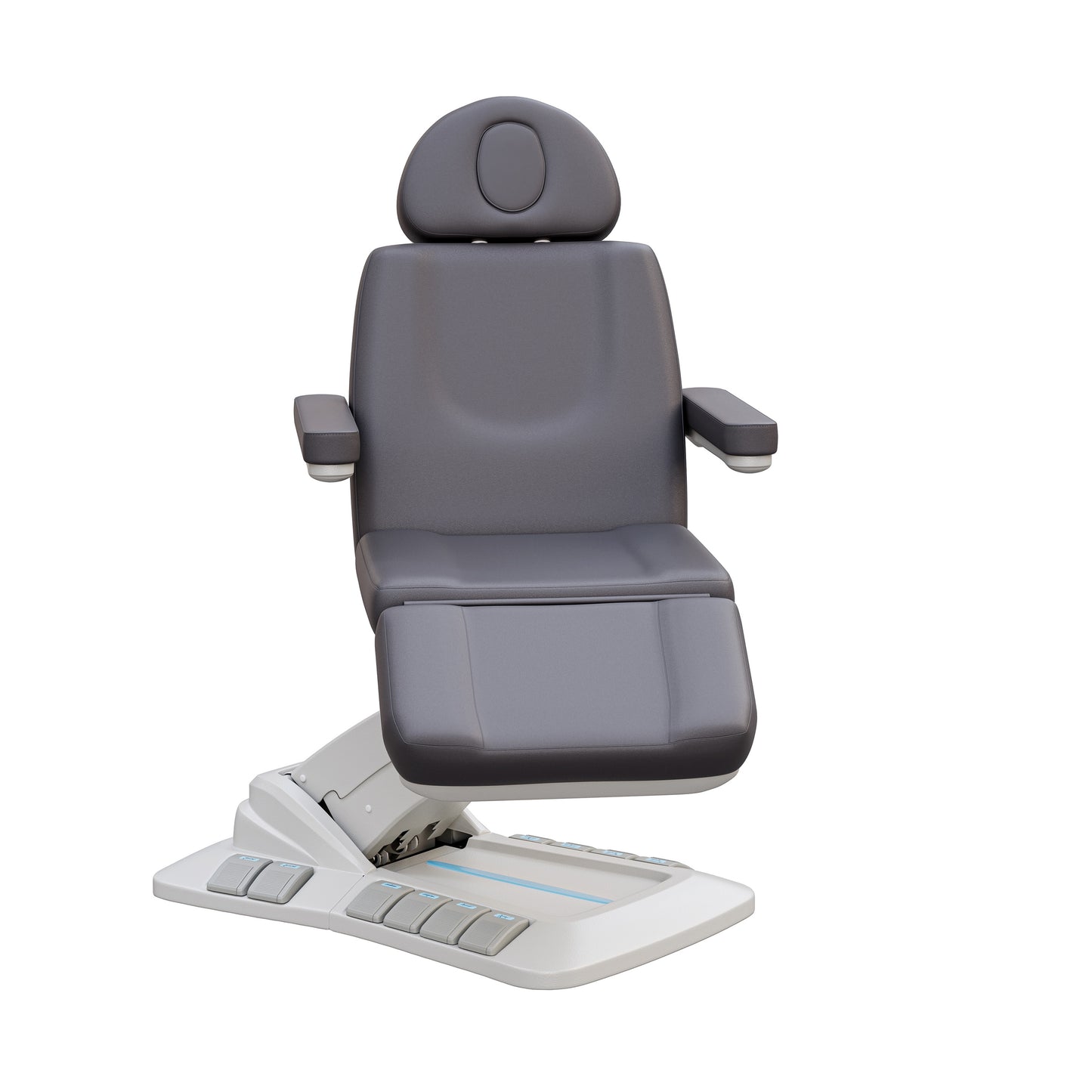 Spa Numa SERENITY DELUXE 4 Motor Electric Treatment Chair with Adjustable Height, Backrest, Leg Rest, and Tilt – Vegan Leather Medical Spa Chair with LED Controls and 240° Rotation