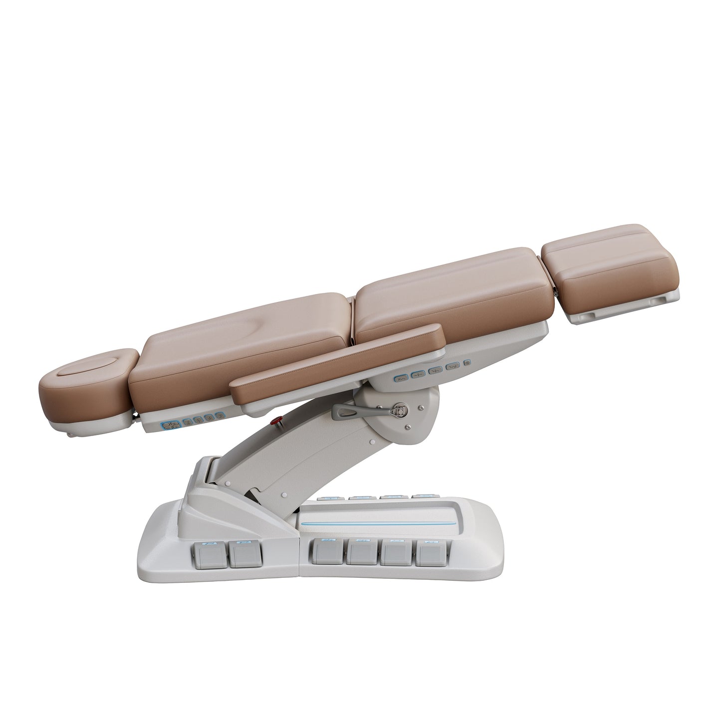 Spa Numa SERENITY DELUXE 4 Motor Electric Treatment Chair with Adjustable Height, Tilt, and Leg Rest – Vegan Leather Medical Spa Chair with 240° Rotation and LED Controls
