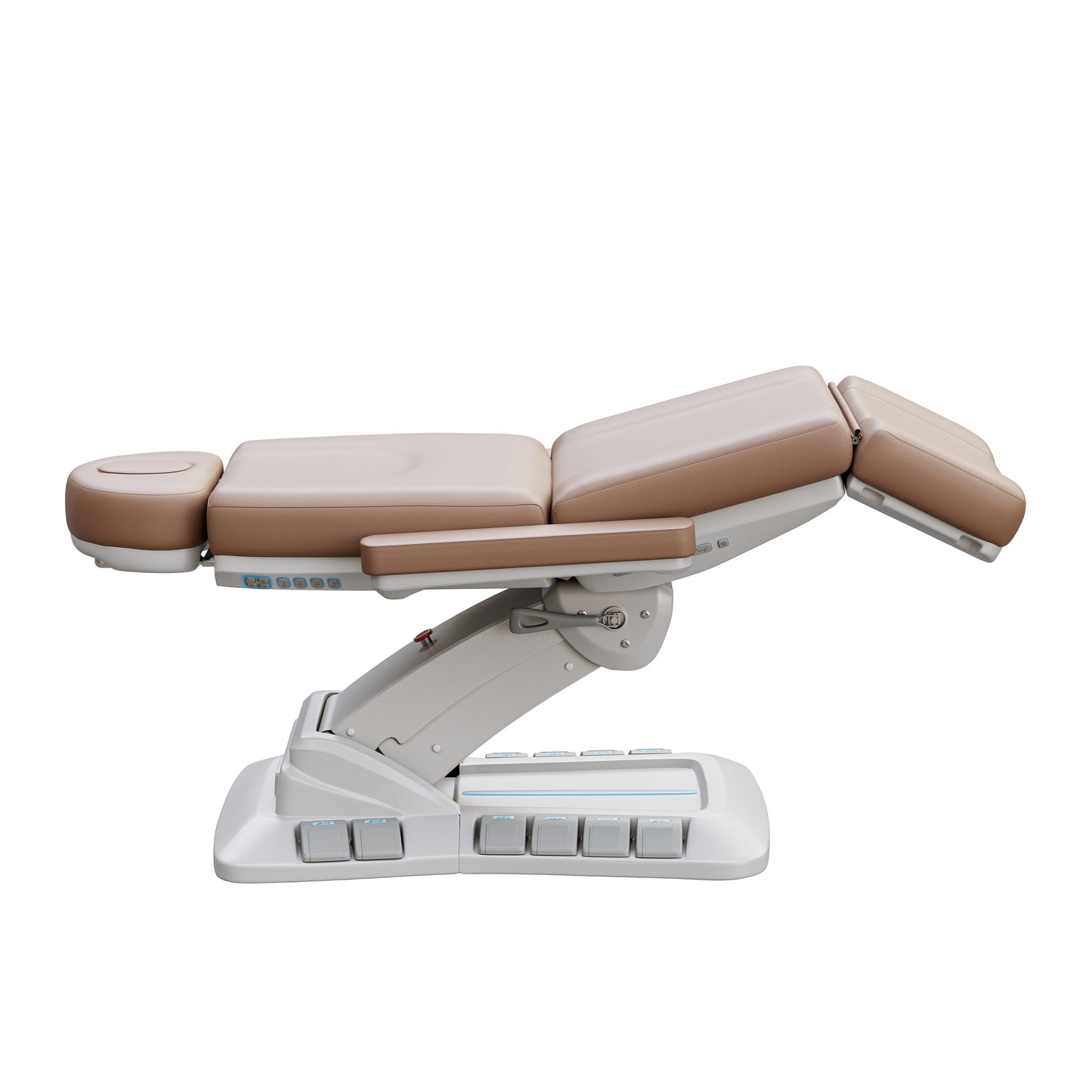 Spa Numa SERENITY DELUXE 4 Motor Electric Treatment Chair with Adjustable Height, Tilt, and Leg Rest – Vegan Leather Medical Spa Chair with 240° Rotation and LED Controls