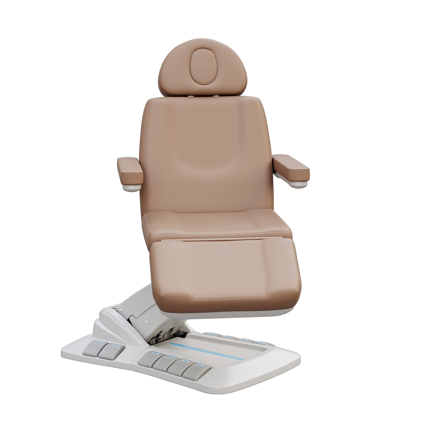 Spa Numa SERENITY DELUXE 4 Motor Electric Treatment Chair with Adjustable Height, Tilt, and Leg Rest – Vegan Leather Medical Spa Chair with 240° Rotation and LED Controls