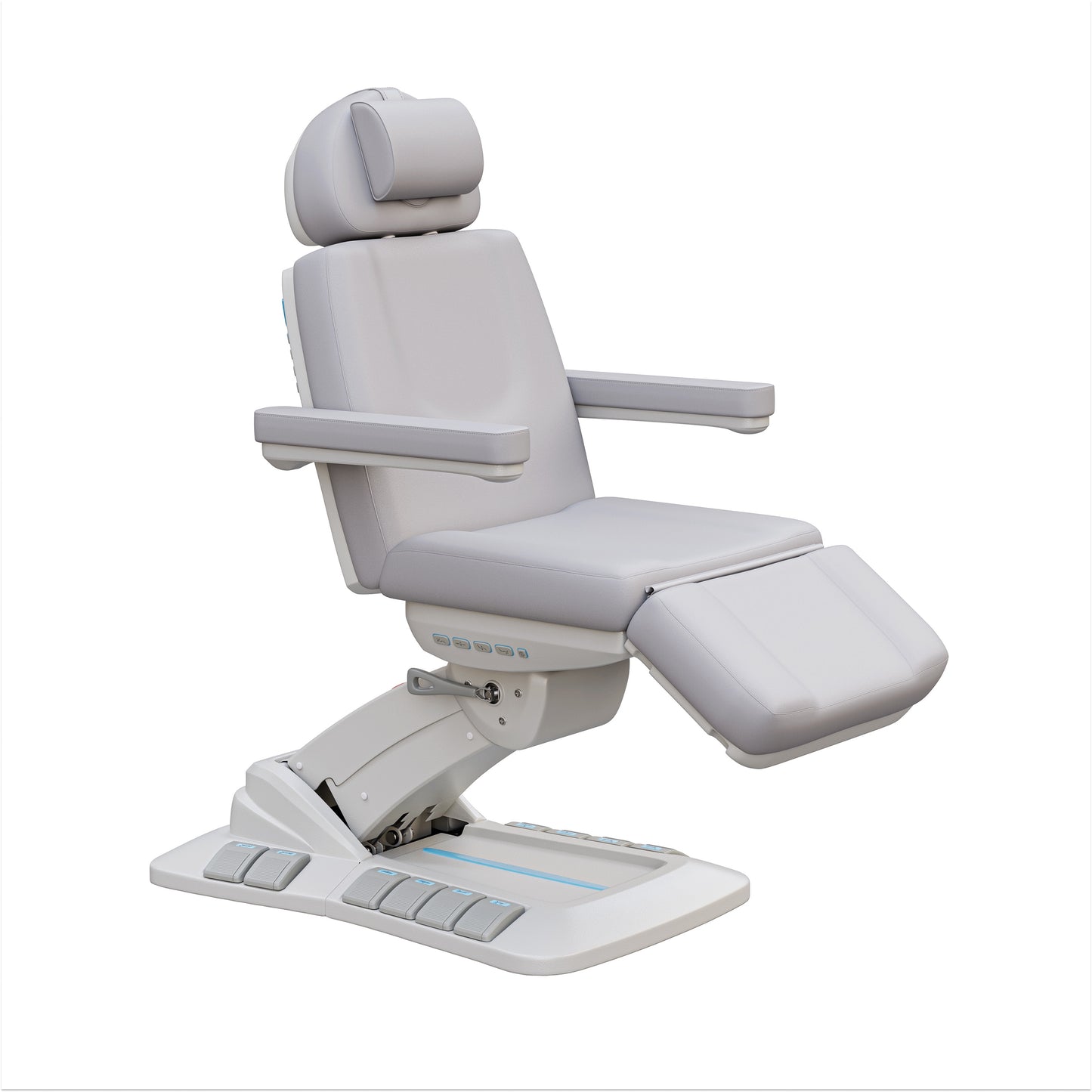 Spa Numa SERENITY DELUXE 4 Motor Electric Treatment Chair for Aesthetic and Medical Procedures – Adjustable Vegan Leather Chair with 240° Rotation, LED Controls, and Handicapped Accessibility