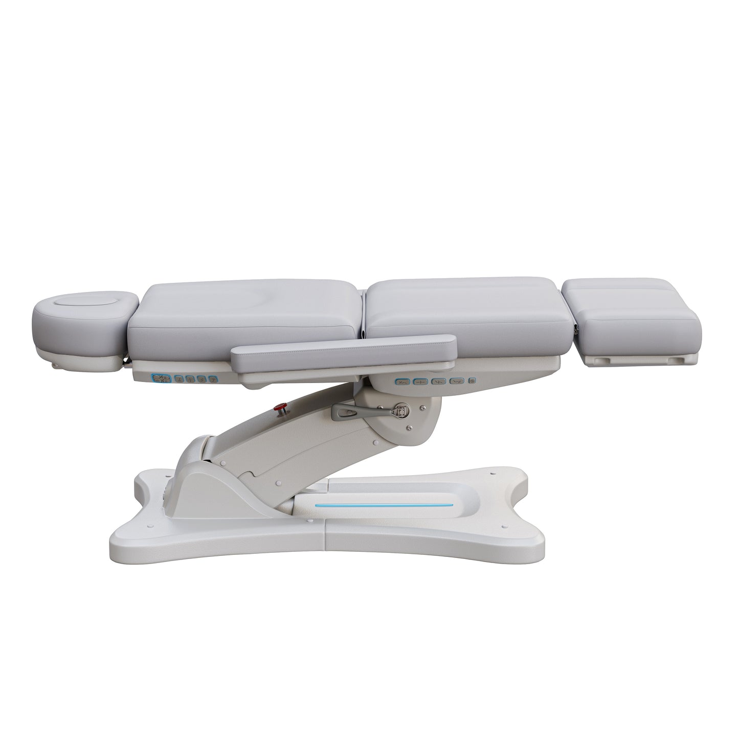 Spa Numa SERENITY 4 Motor Electric Treatment Chair with Adjustable Height, Tilt, and Leg Rest – Vegan Leather Medical Spa Chair with 240° Rotation and LED-Lit Controls