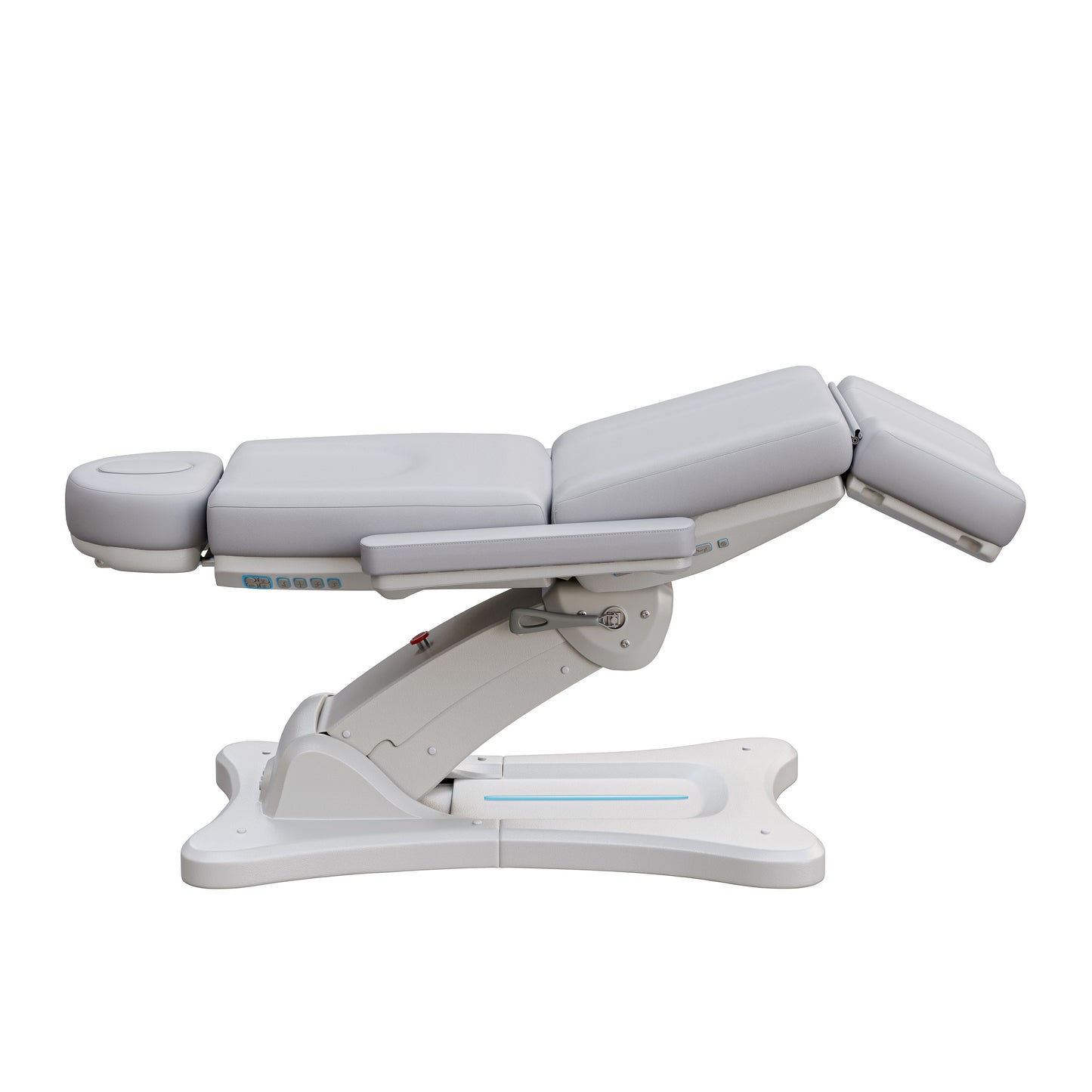 Spa Numa SERENITY 4 Motor Electric Treatment Chair with Adjustable Height, Tilt, and Leg Rest – Vegan Leather Medical Spa Chair with 240° Rotation and LED-Lit Controls