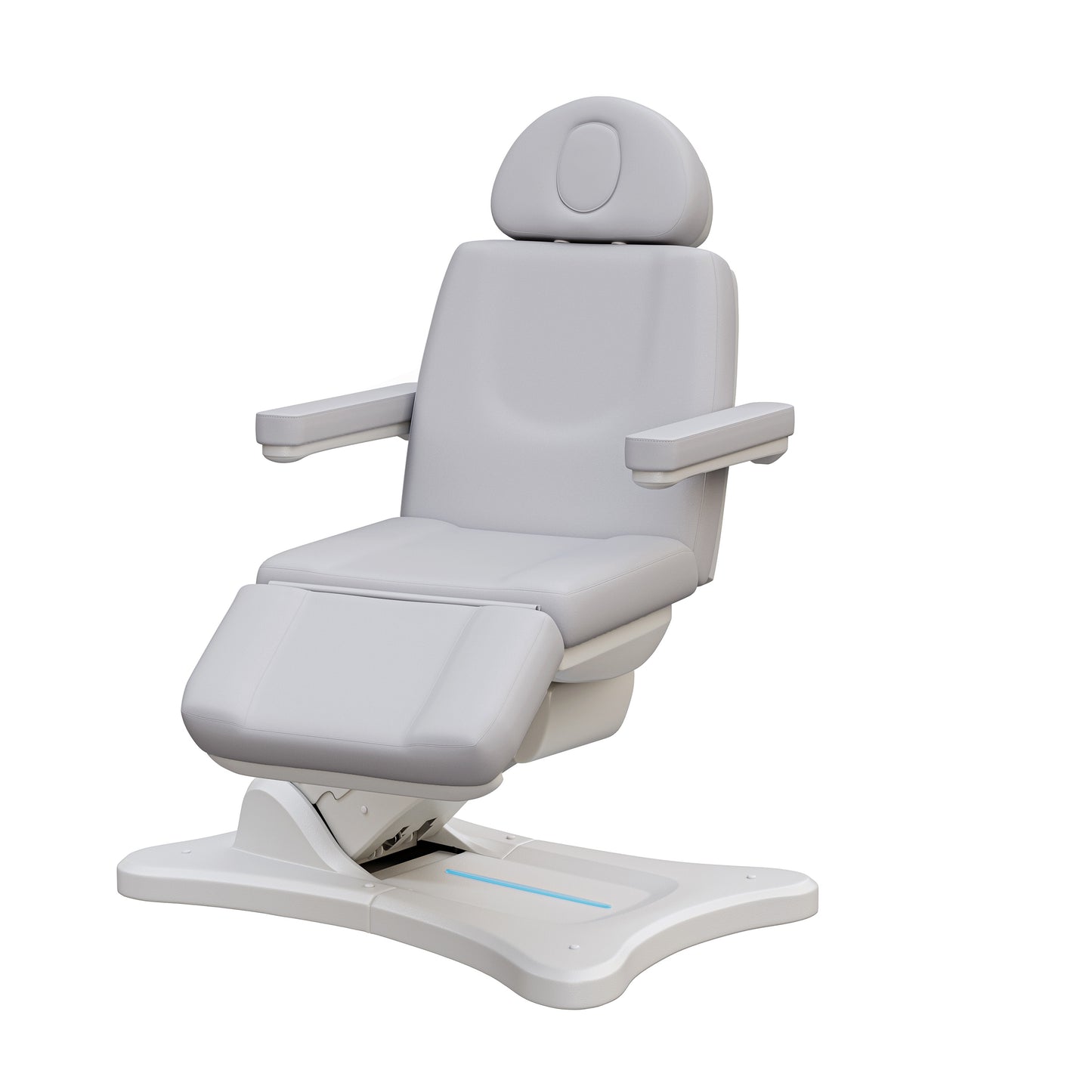 Spa Numa SERENITY 4 Motor Electric Treatment Chair with Adjustable Height, Tilt, and Leg Rest – Vegan Leather Medical Spa Chair with 240° Rotation and LED-Lit Controls