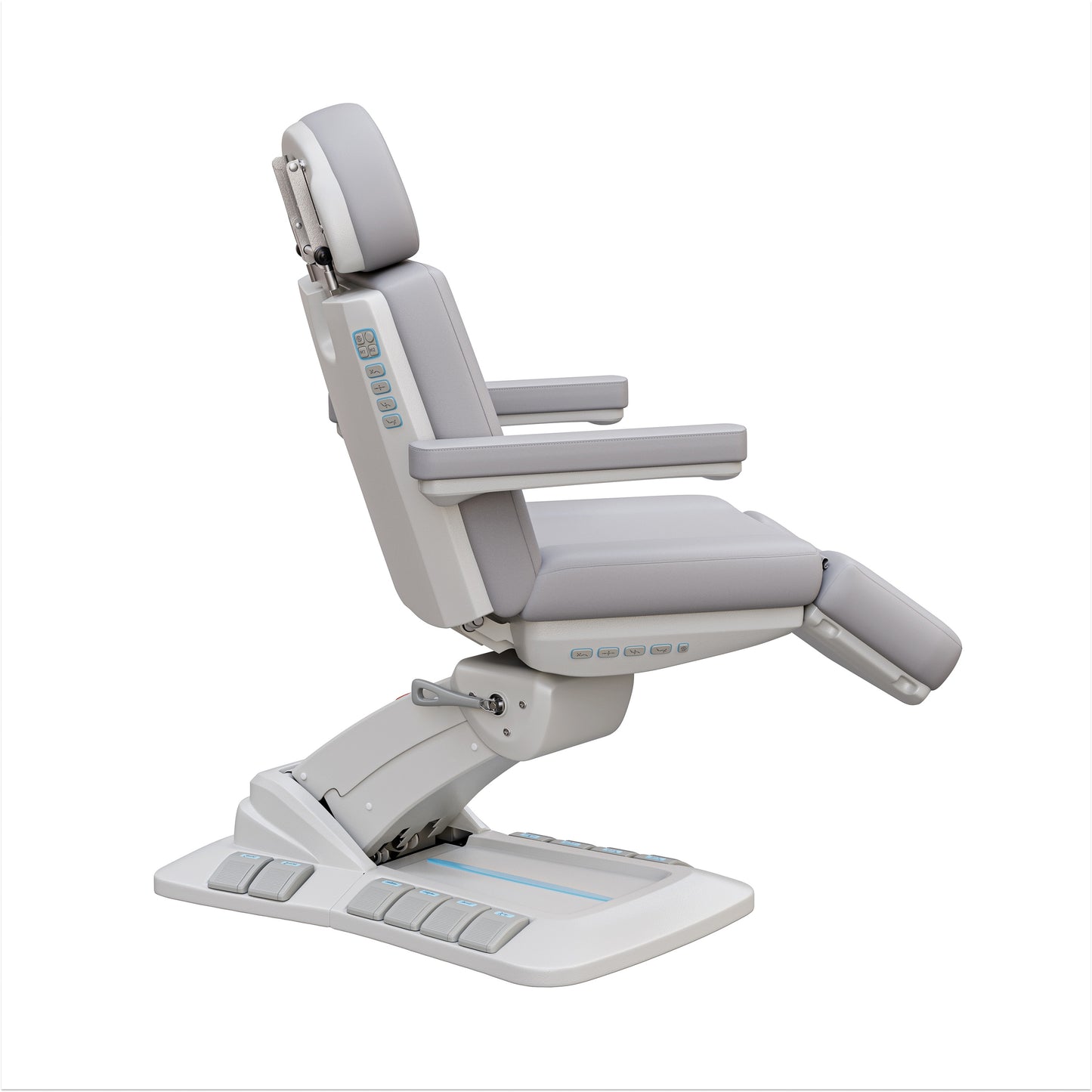 Spa Numa SERENITY DELUXE 4 Motor Electric Treatment Chair for Aesthetic and Medical Procedures – Adjustable Vegan Leather Chair with 240° Rotation, LED Controls, and Handicapped Accessibility