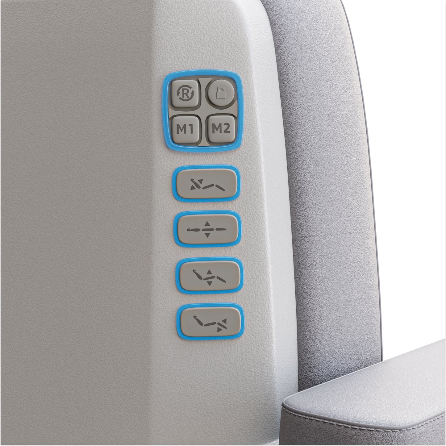 Spa Numa SERENITY DELUXE 4 Motor Electric Treatment Chair for Aesthetic and Medical Procedures – Adjustable Vegan Leather Chair with 240° Rotation, LED Controls, and Handicapped Accessibility