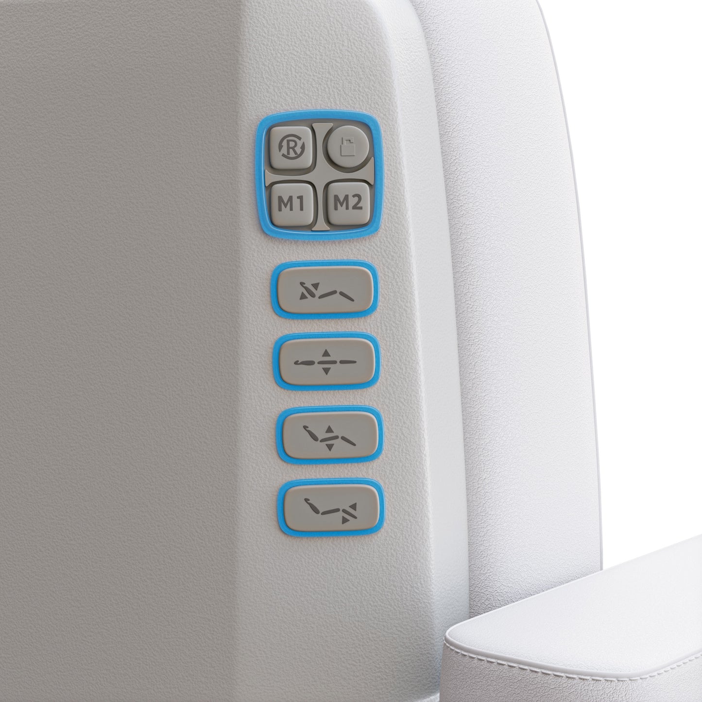 Spa Numa SERENITY DELUXE 4 Motor Electric Treatment Chair for Medical and Aesthetic Procedures – Adjustable Vegan Leather Chair with 240° Rotation, Memory Settings, and Handicapped Accessibility