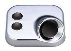 Salon Tuff Chrome Receiver Plate for Vacuum Breaker - ST-HRP-VB