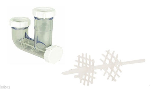Salon Tuff Screens & Stem for P Hair Traps (Pack of 5) - ST-HT-SCREENS