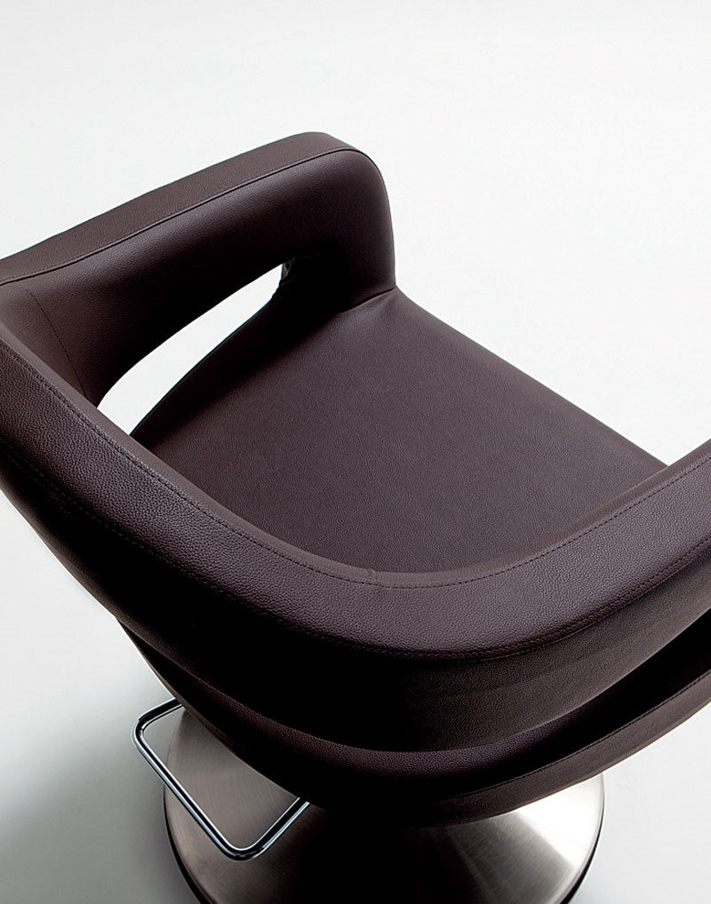 Takara Belmont Knoll Styling Chair showcasing premium salon equipment