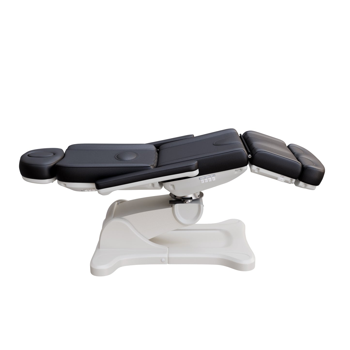 Spa Numa SWIVEL fully electric 4-motor medical treatment chair with 240° rotation, vegan leather upholstery, facial port, Trendelenburg positioning, and ergonomic design for esthetic, surgical, and outpatient procedures.