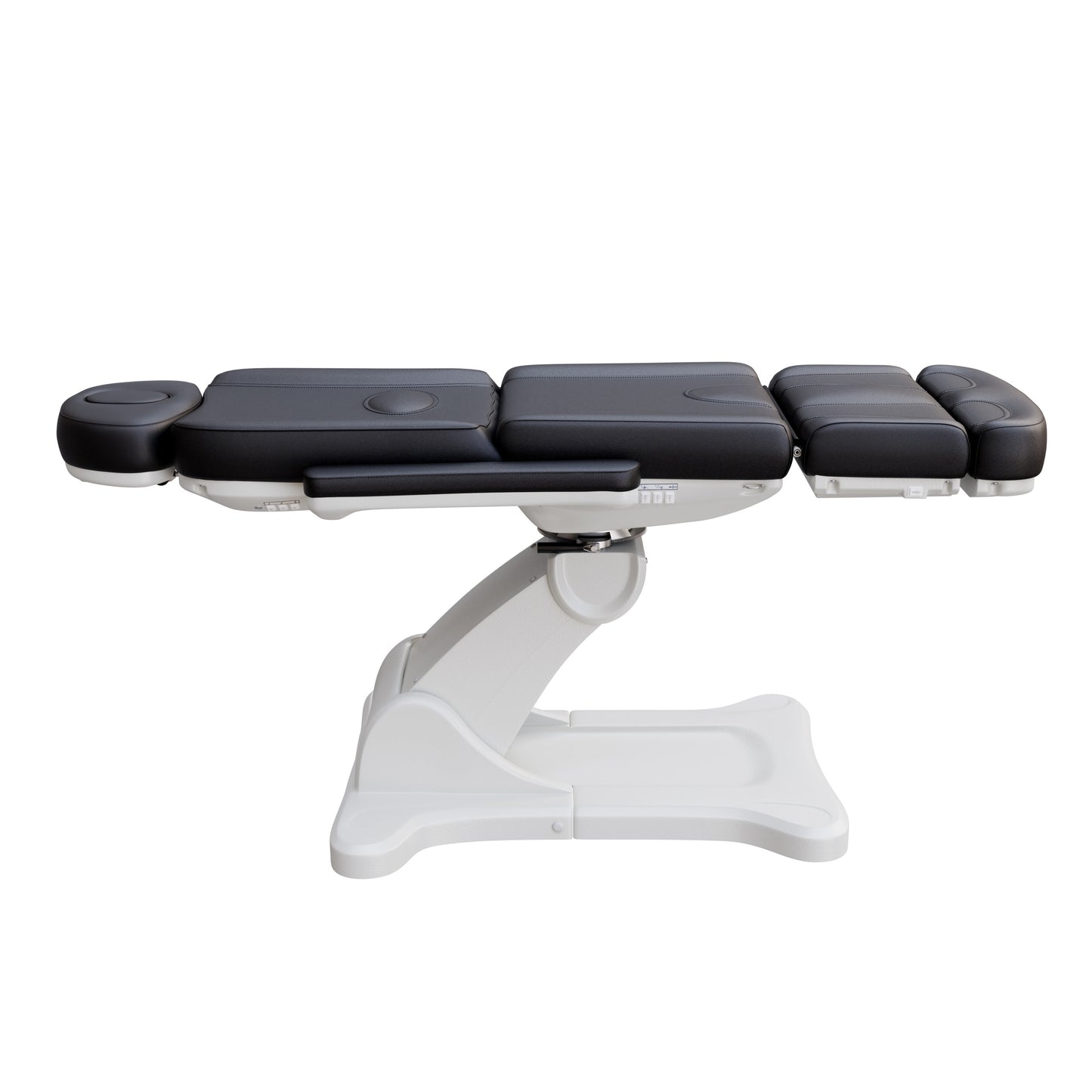 Spa Numa SWIVEL fully electric 4-motor medical treatment chair with 240° rotation, vegan leather upholstery, facial port, Trendelenburg positioning, and ergonomic design for esthetic, surgical, and outpatient procedures.