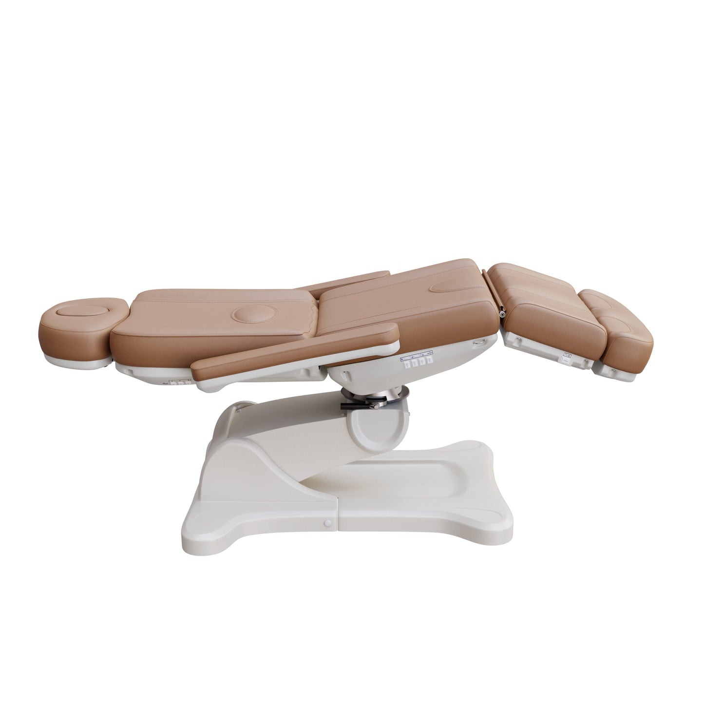 Spa Numa SWIVEL 4-motor electric treatment chair with 240° rotation, vegan leather upholstery, Trendelenburg positioning, and adjustable headrest for med spa and surgical procedures.