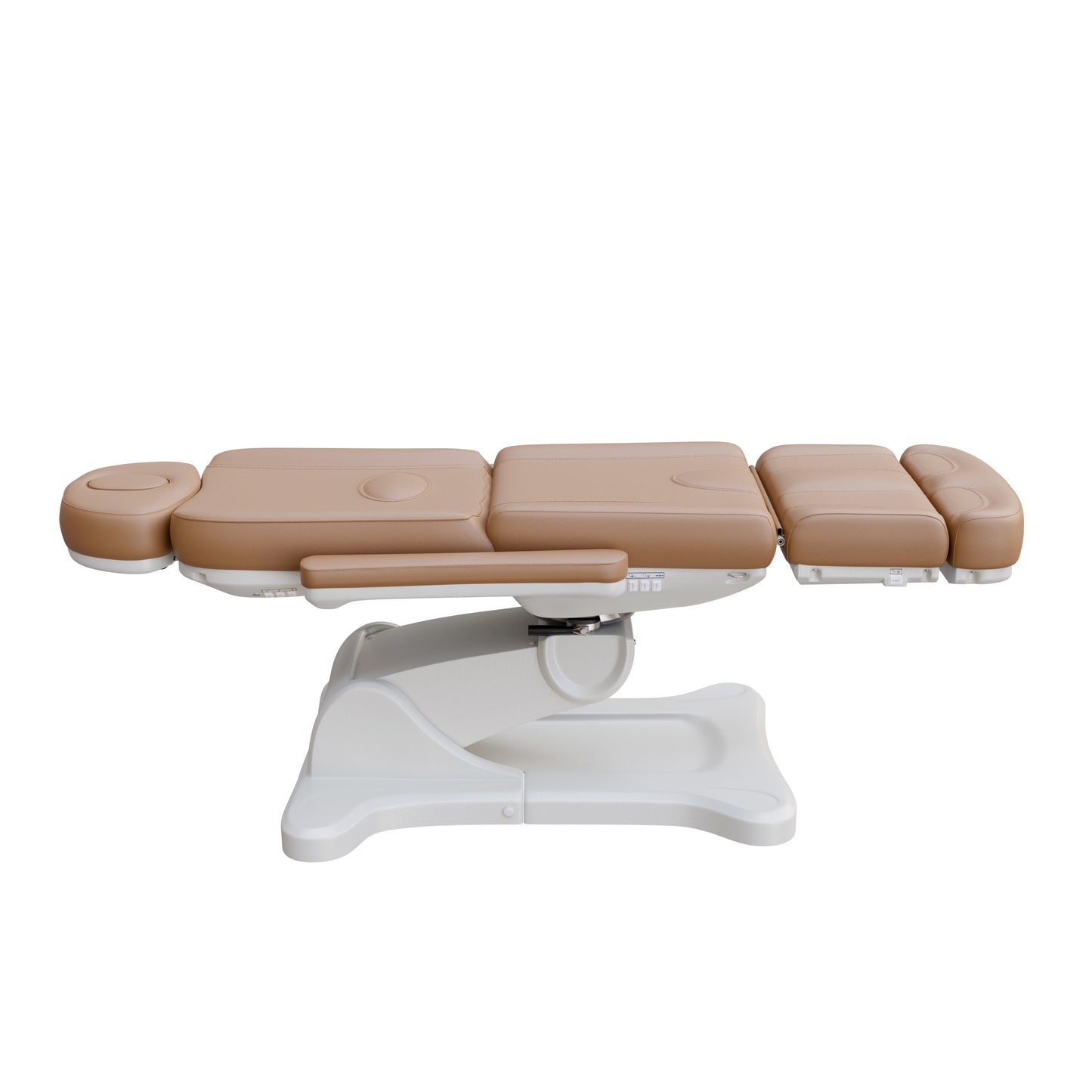 Spa Numa SWIVEL 4-motor electric treatment chair with 240° rotation, vegan leather upholstery, Trendelenburg positioning, and adjustable headrest for med spa and surgical procedures.