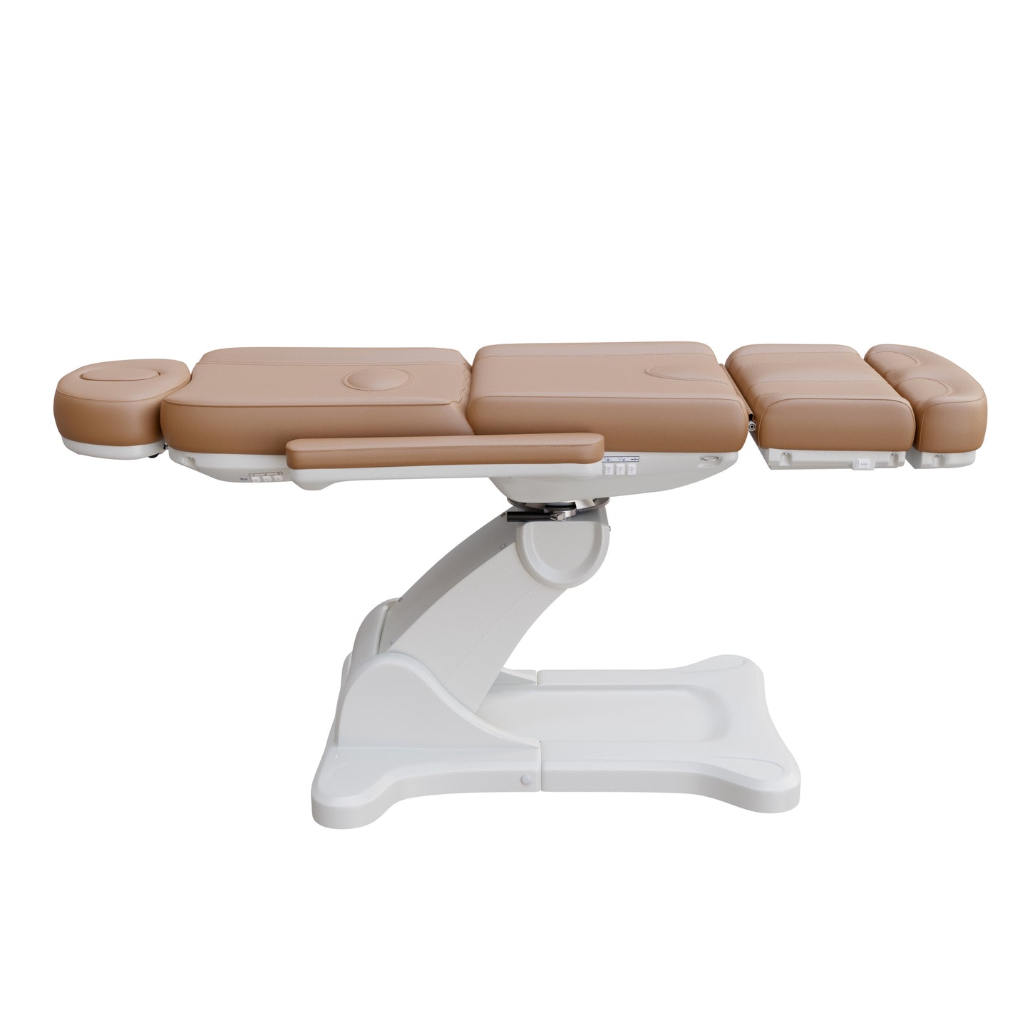 Spa Numa SWIVEL 4-motor electric treatment chair with 240° rotation, vegan leather upholstery, Trendelenburg positioning, and adjustable headrest for med spa and surgical procedures.